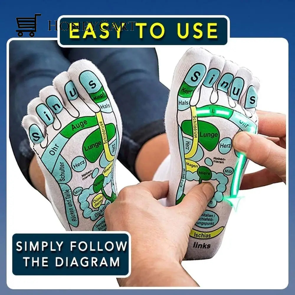 Acupressure Reflexology Socks Health Care