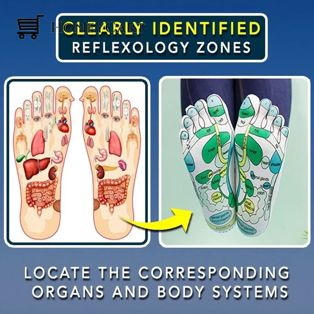 Acupressure Reflexology Socks Health Care