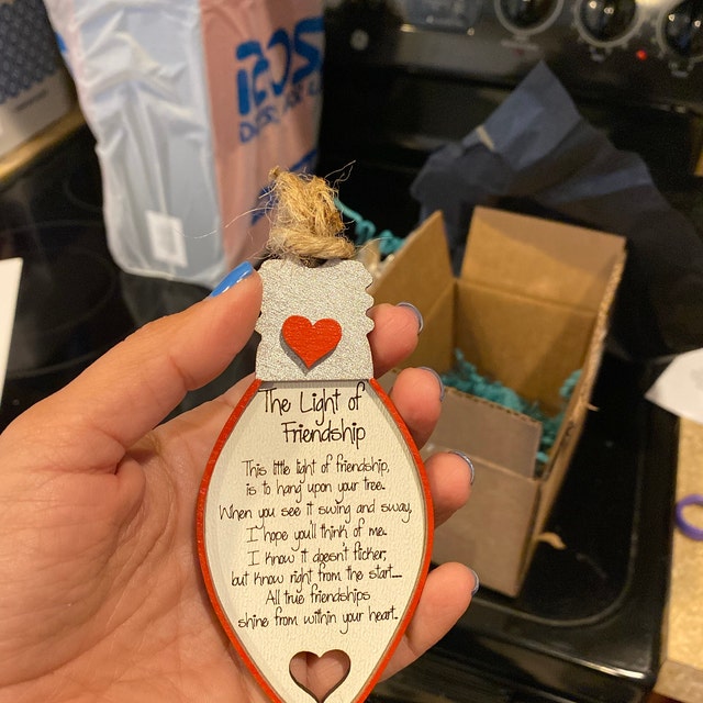 ⚡40% OFF Christmas Sale🎅Friendship Ornament Gift
