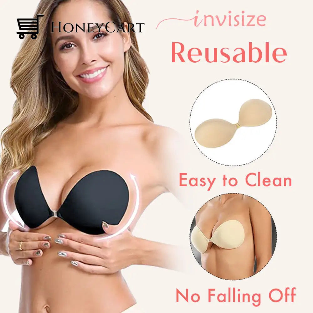 Adhesive Invisible Gathering Braschoice Of 87% Customers