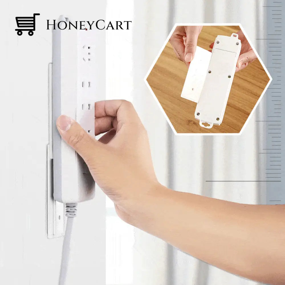 Adhesive Punch-Free Socket Holder
