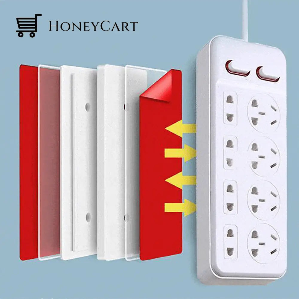 Adhesive Punch-Free Socket Holder
