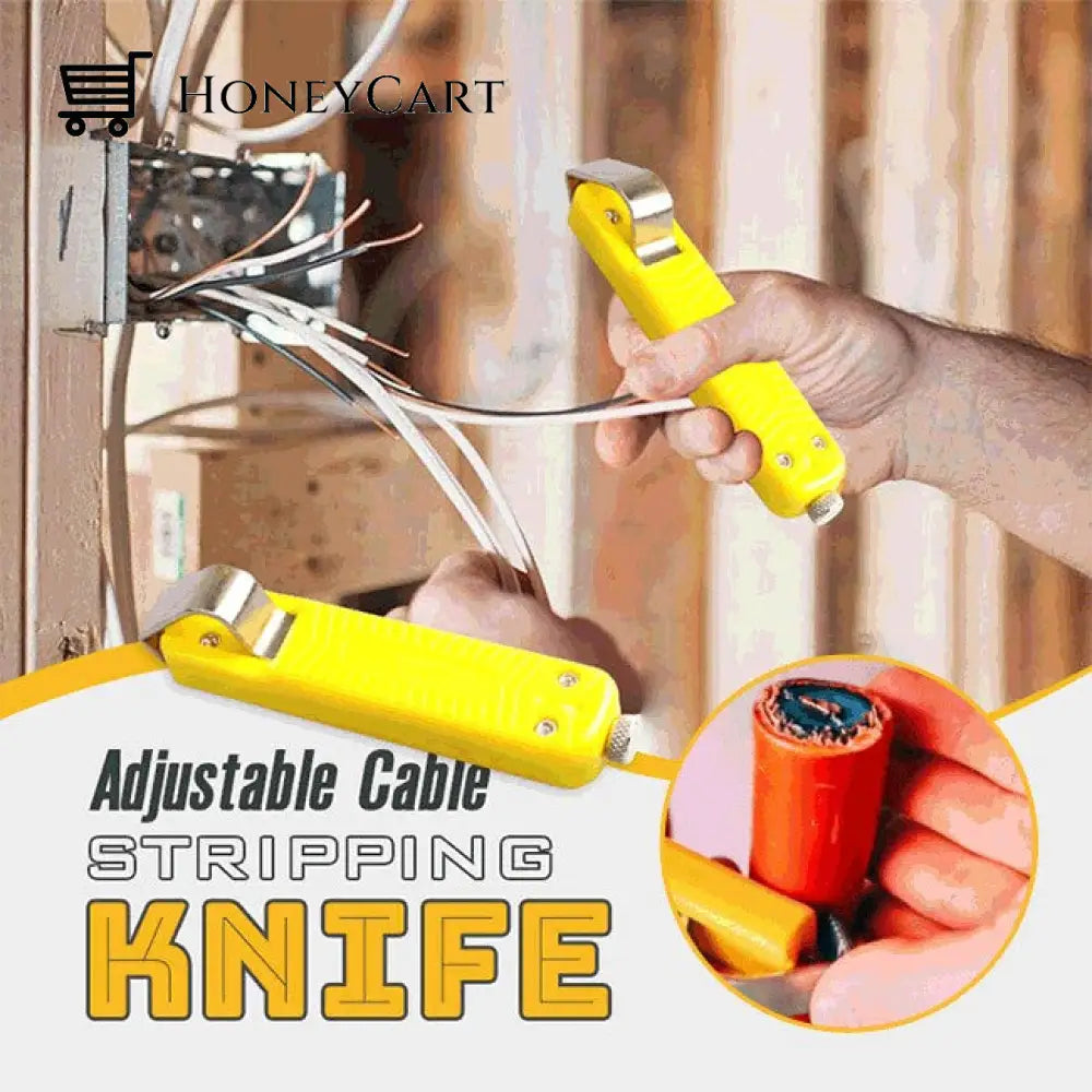 Adjustable Cable Stripping Knife