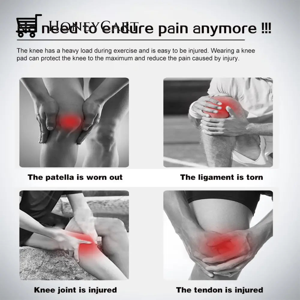 Adjustable Fitness Knee Joints Protector Pad Exercise &