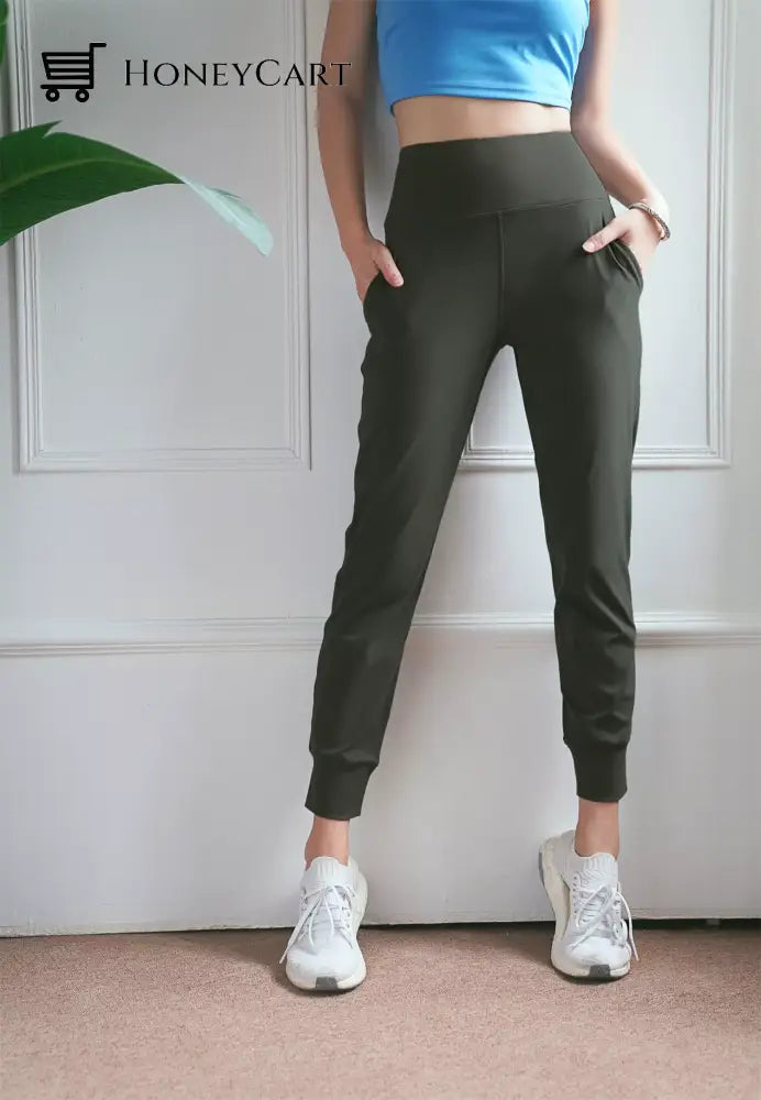All Day High Rise Slim Cropped Jogger Pants Tool