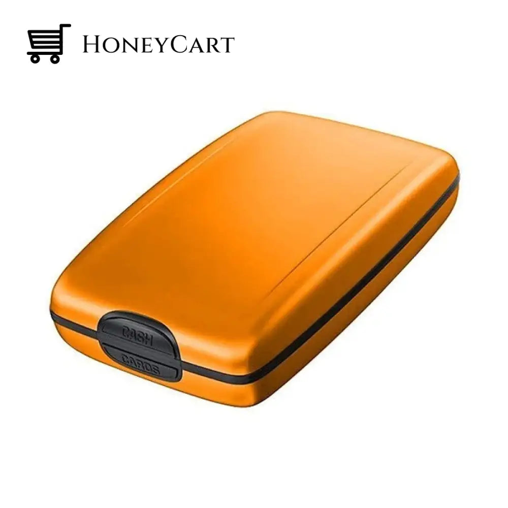 Aluminum Alloy Anti Theft Wallet Gold Tool