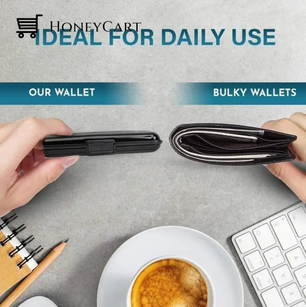 Aluminum Alloy Anti Theft Wallet Tool