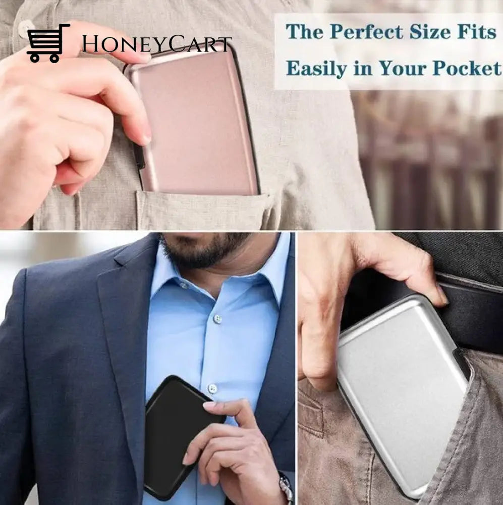 Aluminum Alloy Anti Theft Wallet Tool