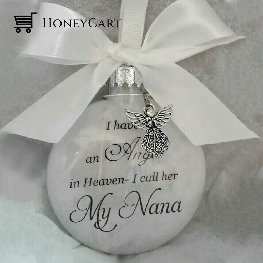 Angel In Heaven Memorial Ornament Nana
