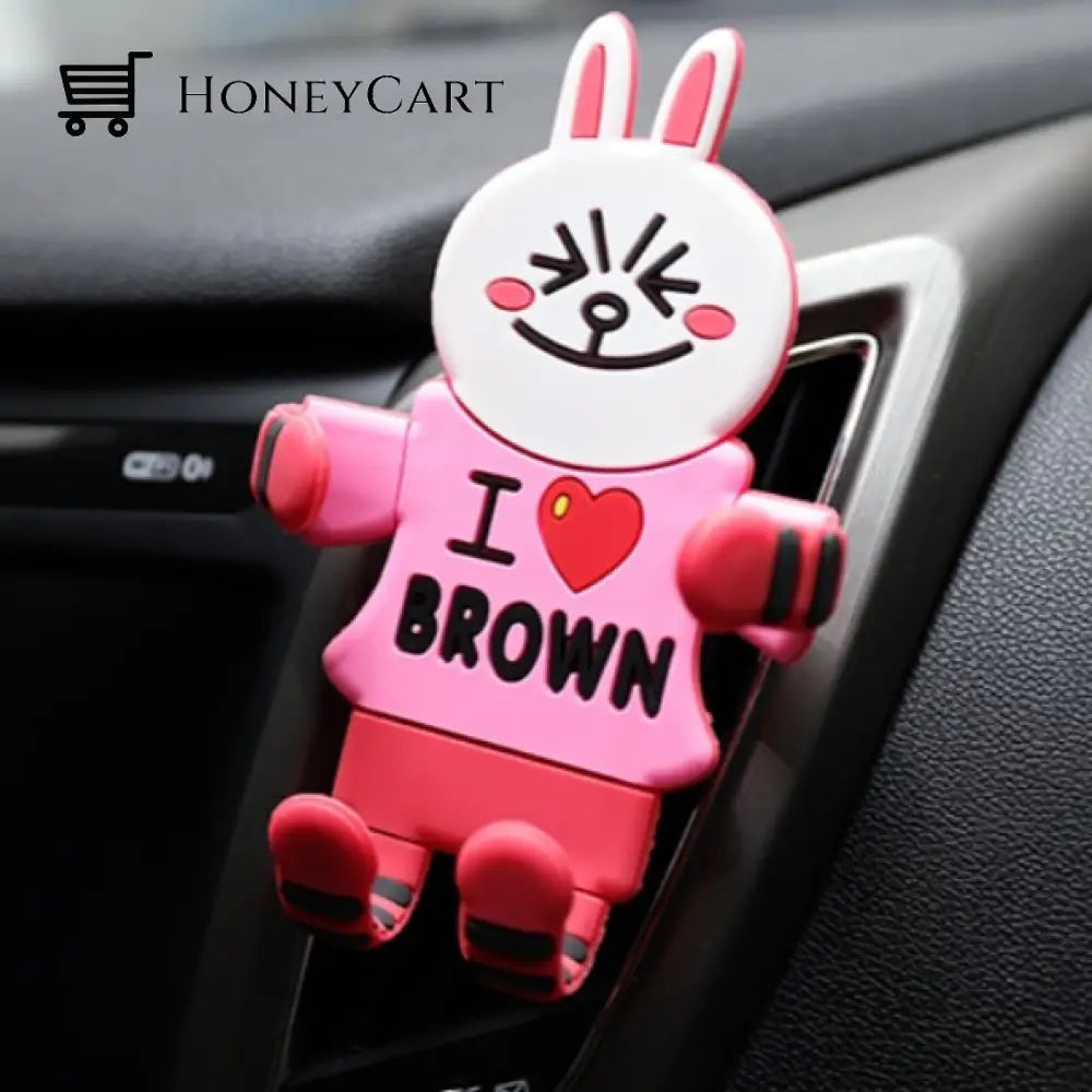 Animal Hug Car Vent Phone Holder Mobile Stands