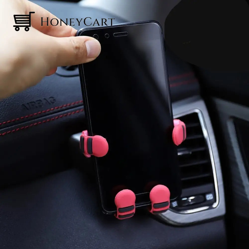 Animal Hug Car Vent Phone Holder Mobile Stands