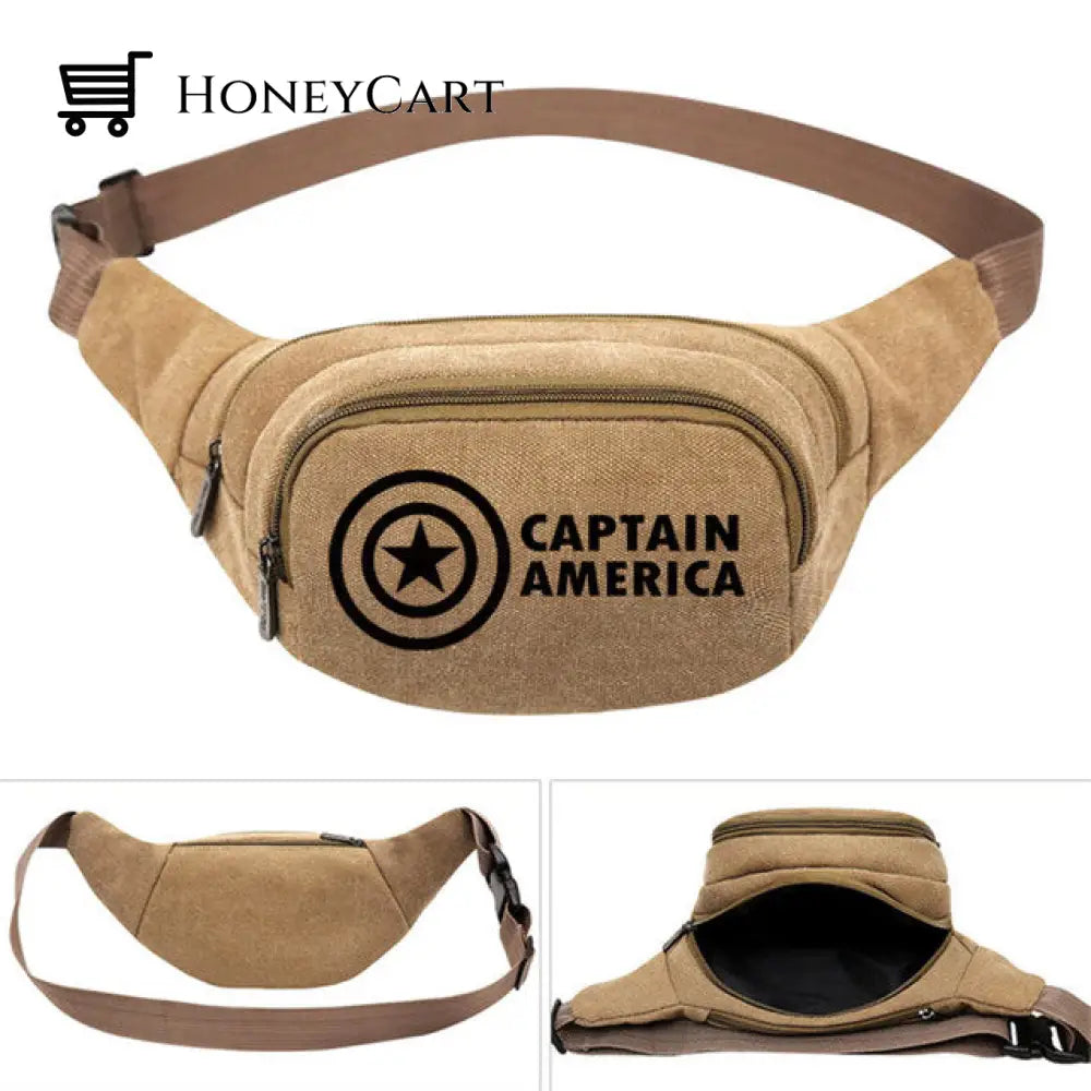 Anime And Game Canvas Waist Pack Bag Style 13 Packs