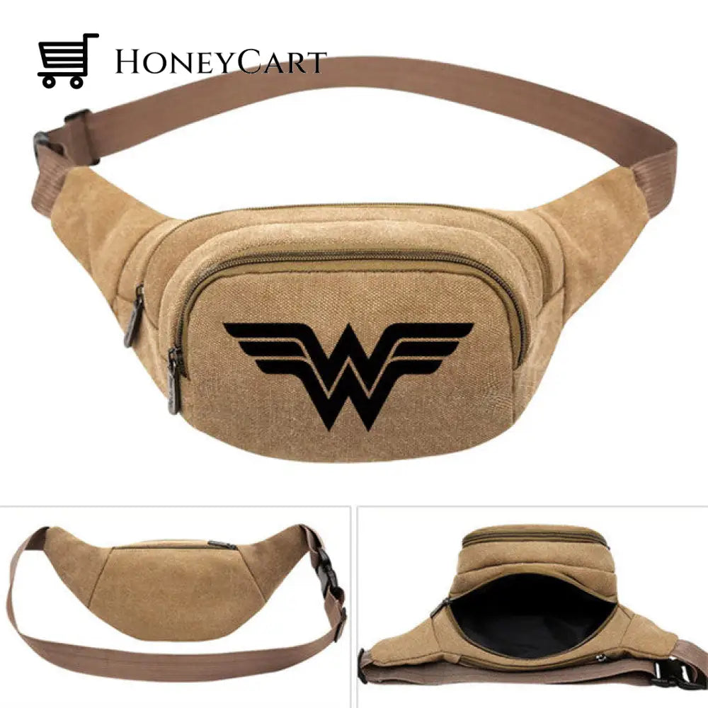 Anime And Game Canvas Waist Pack Bag Style 18 Packs