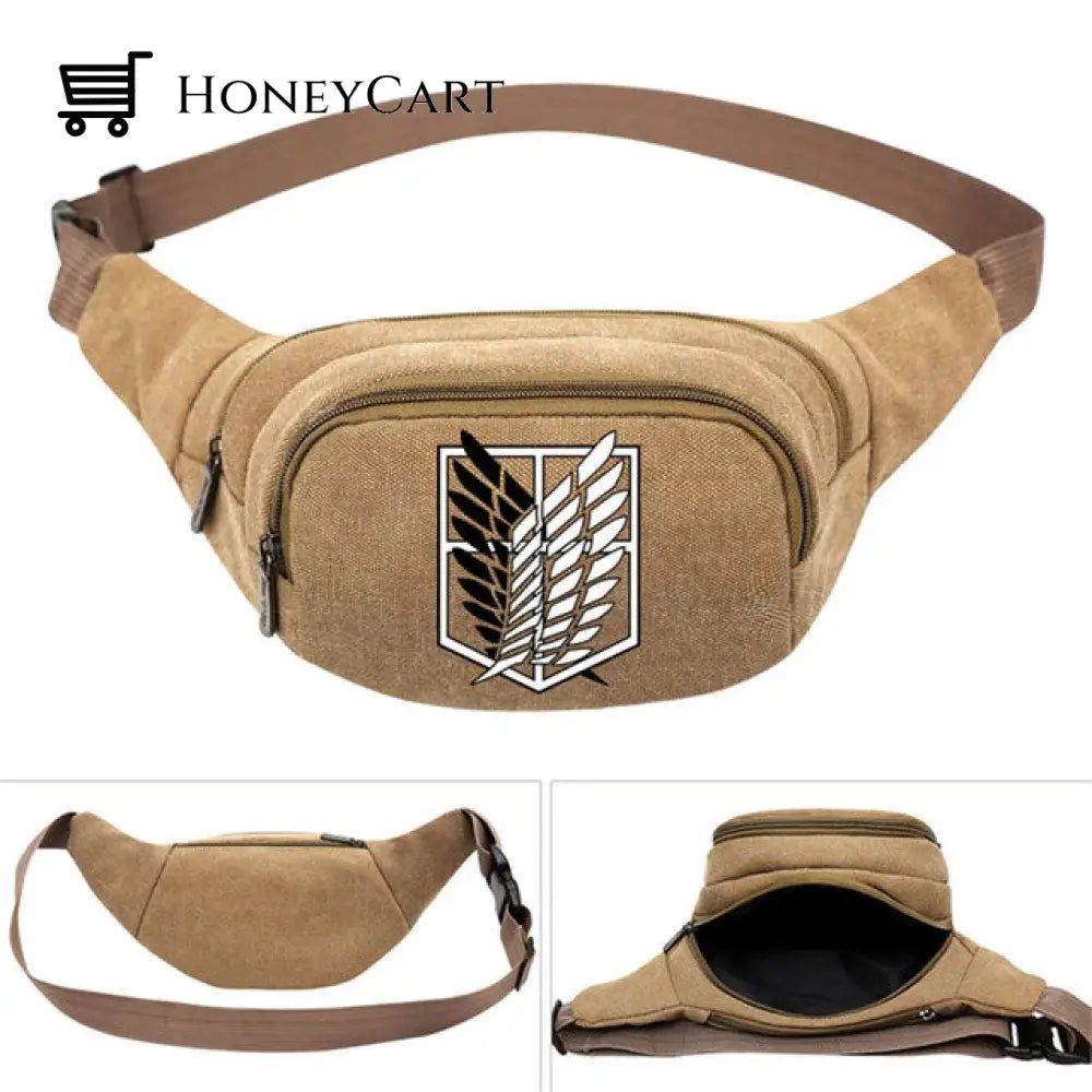 Anime And Game Canvas Waist Pack Bag Style 22 Packs