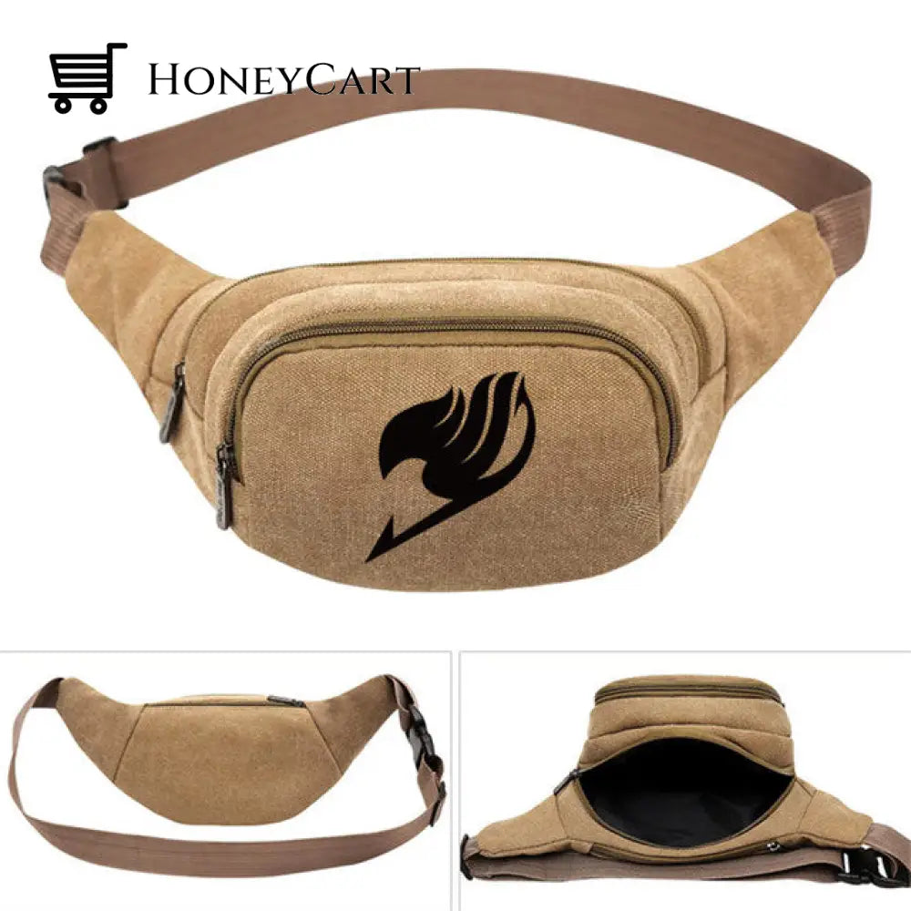 Anime And Game Canvas Waist Pack Bag Style 23 Packs