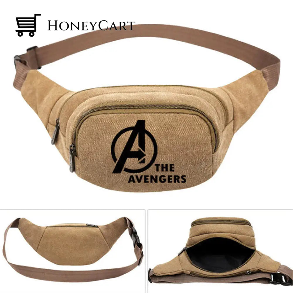 Anime And Game Canvas Waist Pack Bag Style 3 Packs