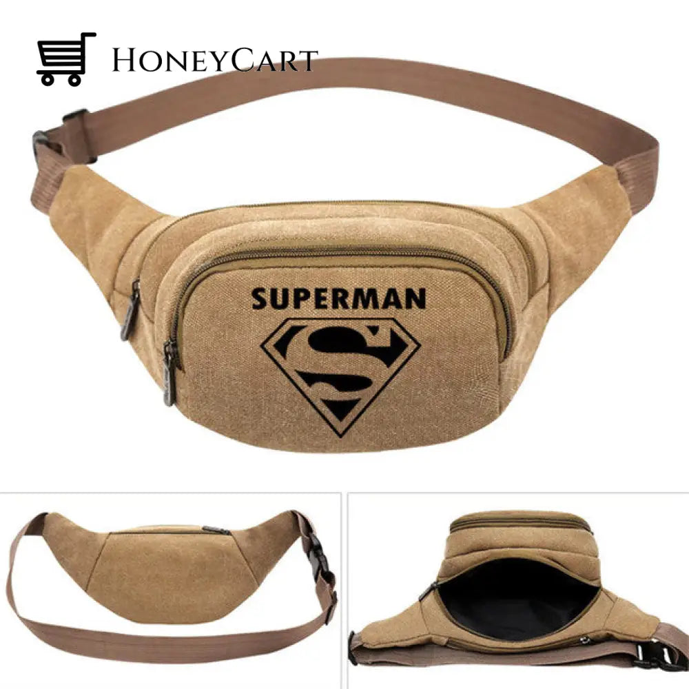 Anime And Game Canvas Waist Pack Bag Style 5 Packs