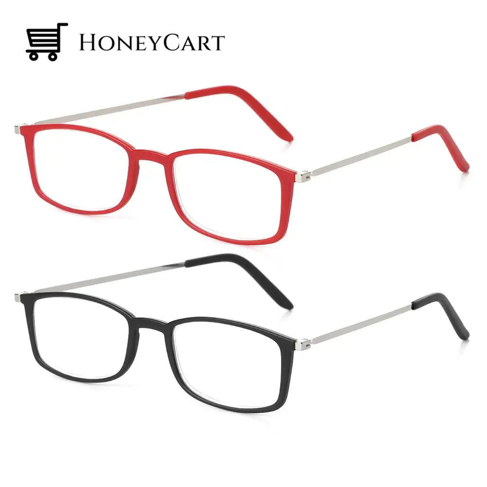 Anti-Blue Light Glasses With Cellphone Stand Eyeglass Lenses