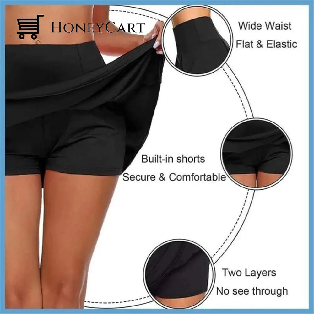 Anti-Chafing Active Skirt - Super Soft & Comfortable