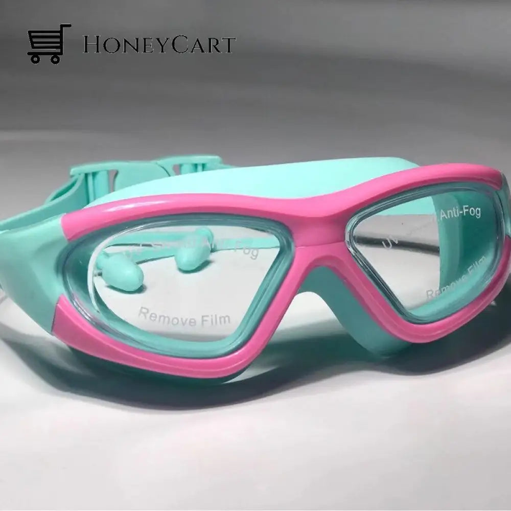 Anti-Fog Kids Swim Glasses 2 Glass