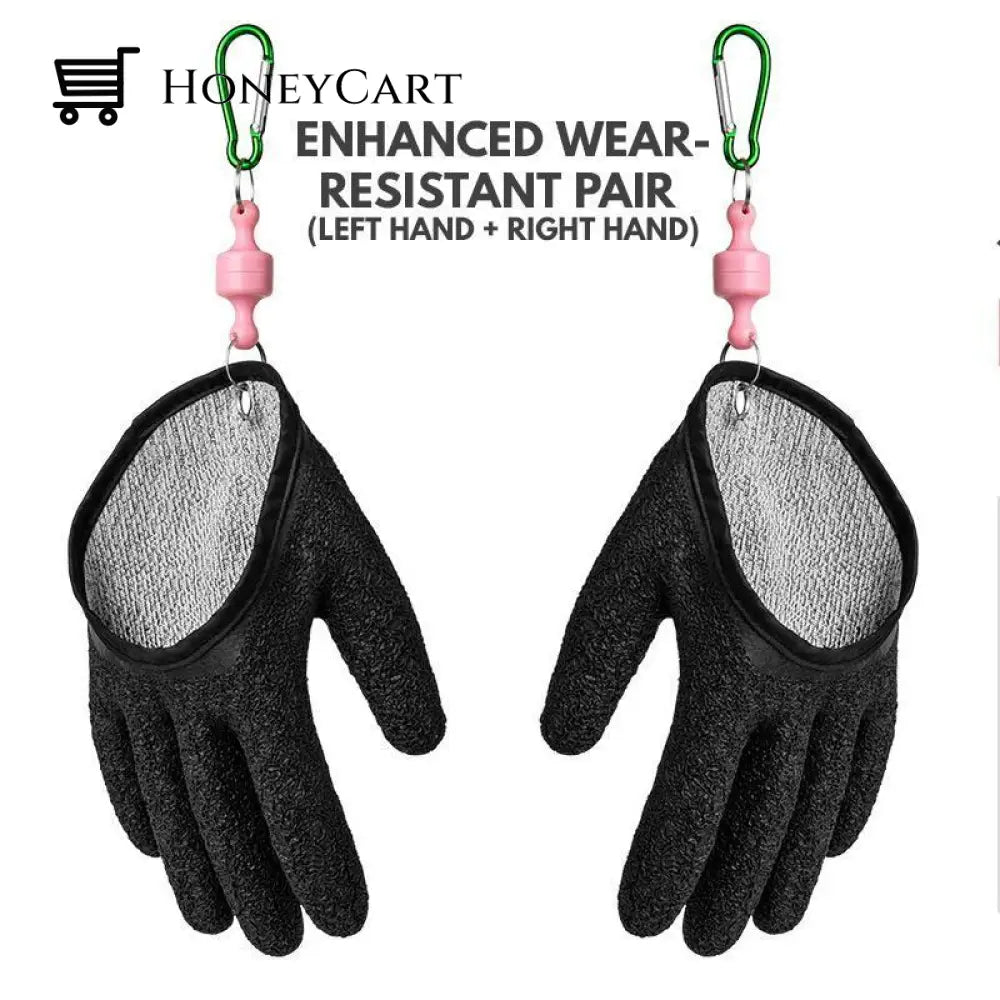 Anti-Slip Wear-Resistant Fishing Gloves Anti Cutting / A Pair Accessories
