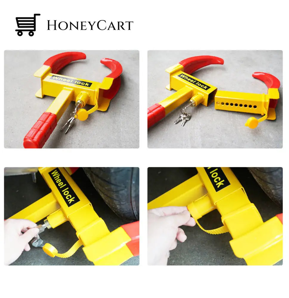 Anti Theft Car Tire Lock Locks & Keys