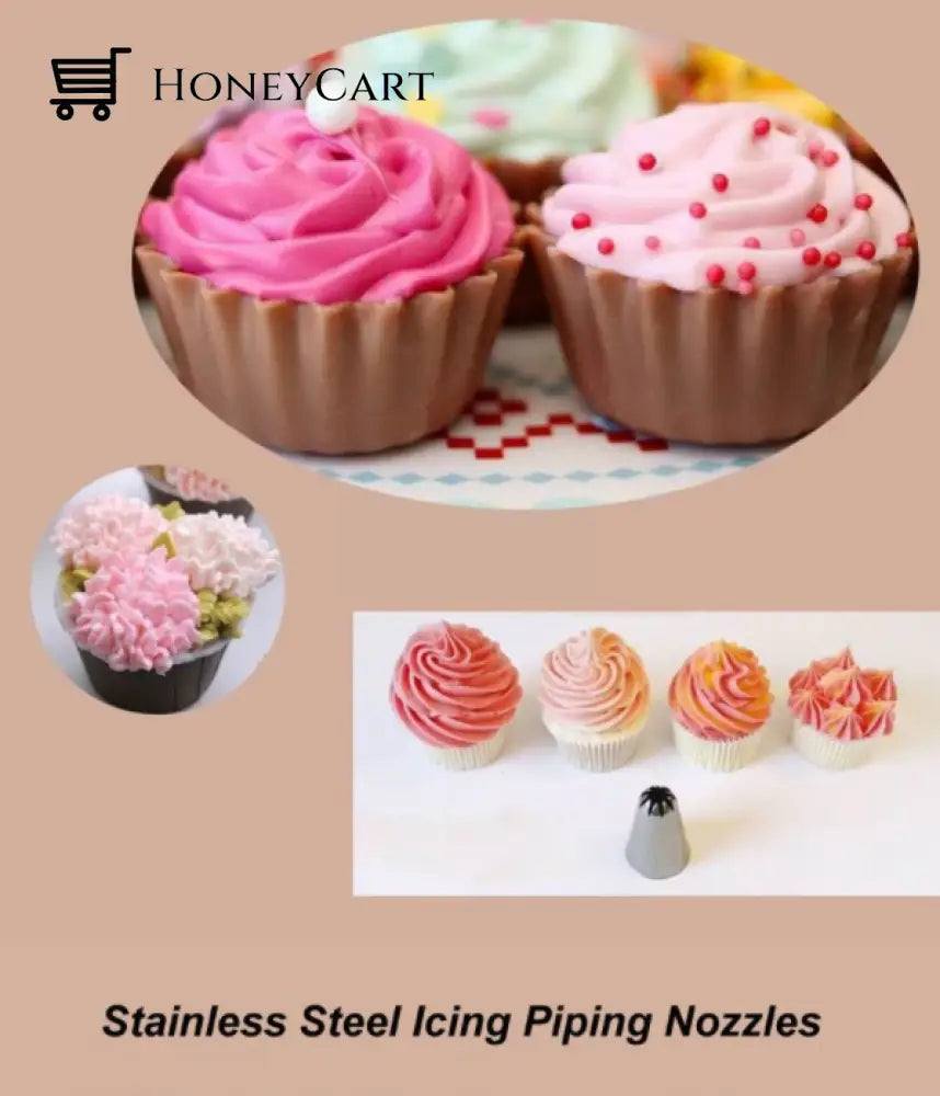 Artistic Pastry Nozzles Set