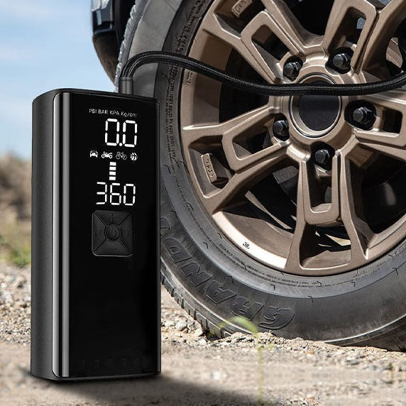 Auto Air Tire Inflator Pump - Top-Rated Electric Car Air Pump