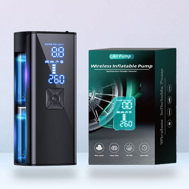 Auto Air Tire Inflator Pump - Top-Rated Electric Car Air Pump