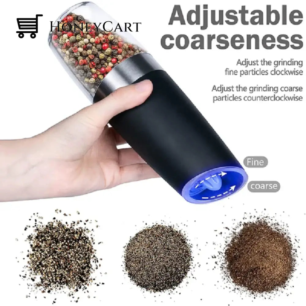 Automatic Electric Gravity Induction Salt And Pepper Grinder