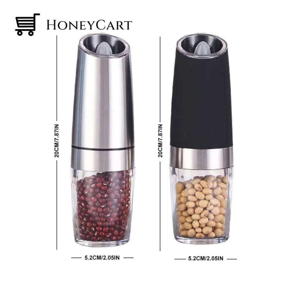 Automatic Electric Gravity Induction Salt And Pepper Grinder