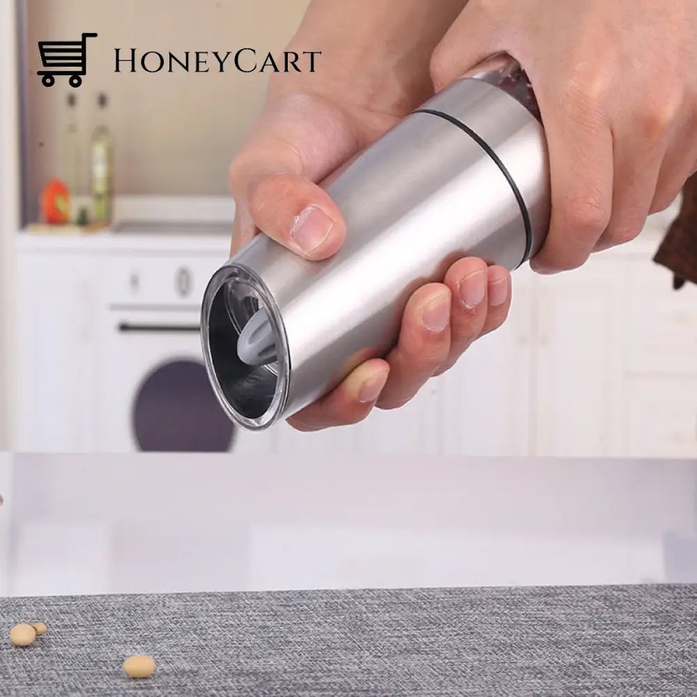 Automatic Electric Gravity Induction Salt And Pepper Grinder