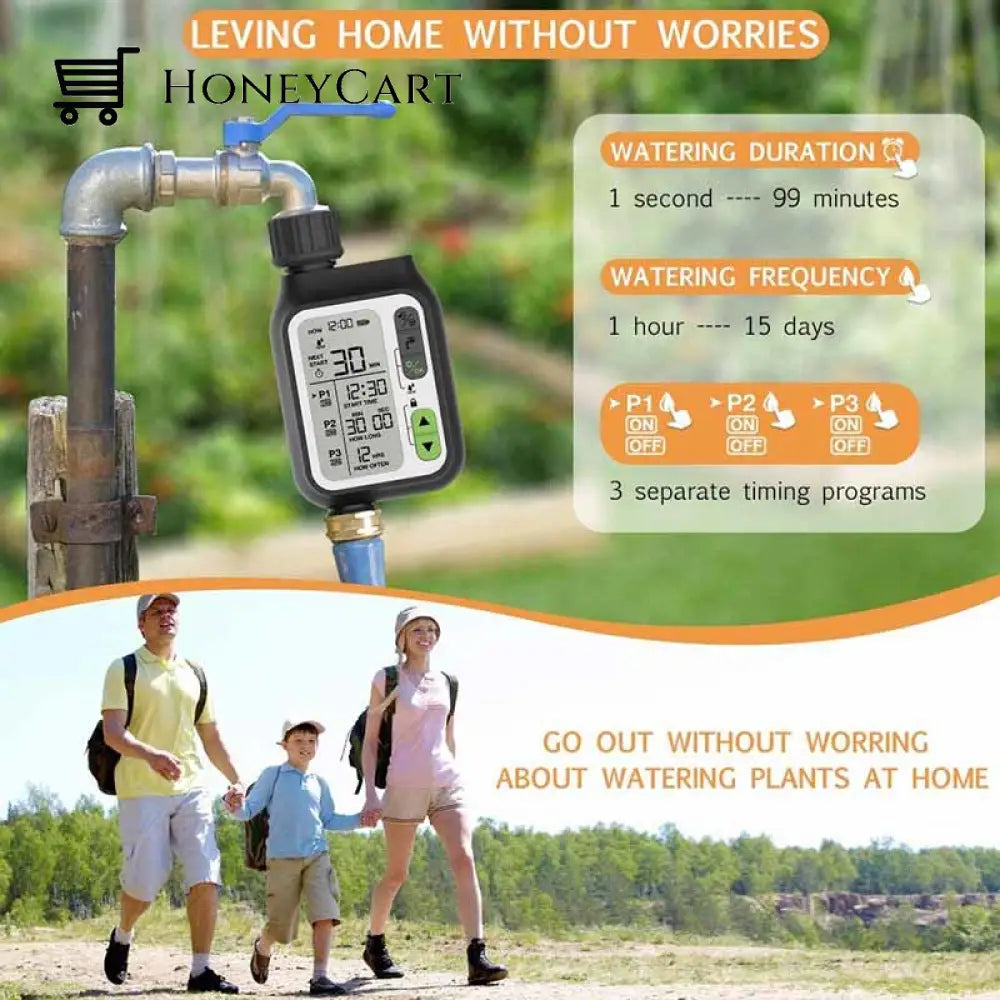 Automatic Garden Watering Timer Sensor Gardening