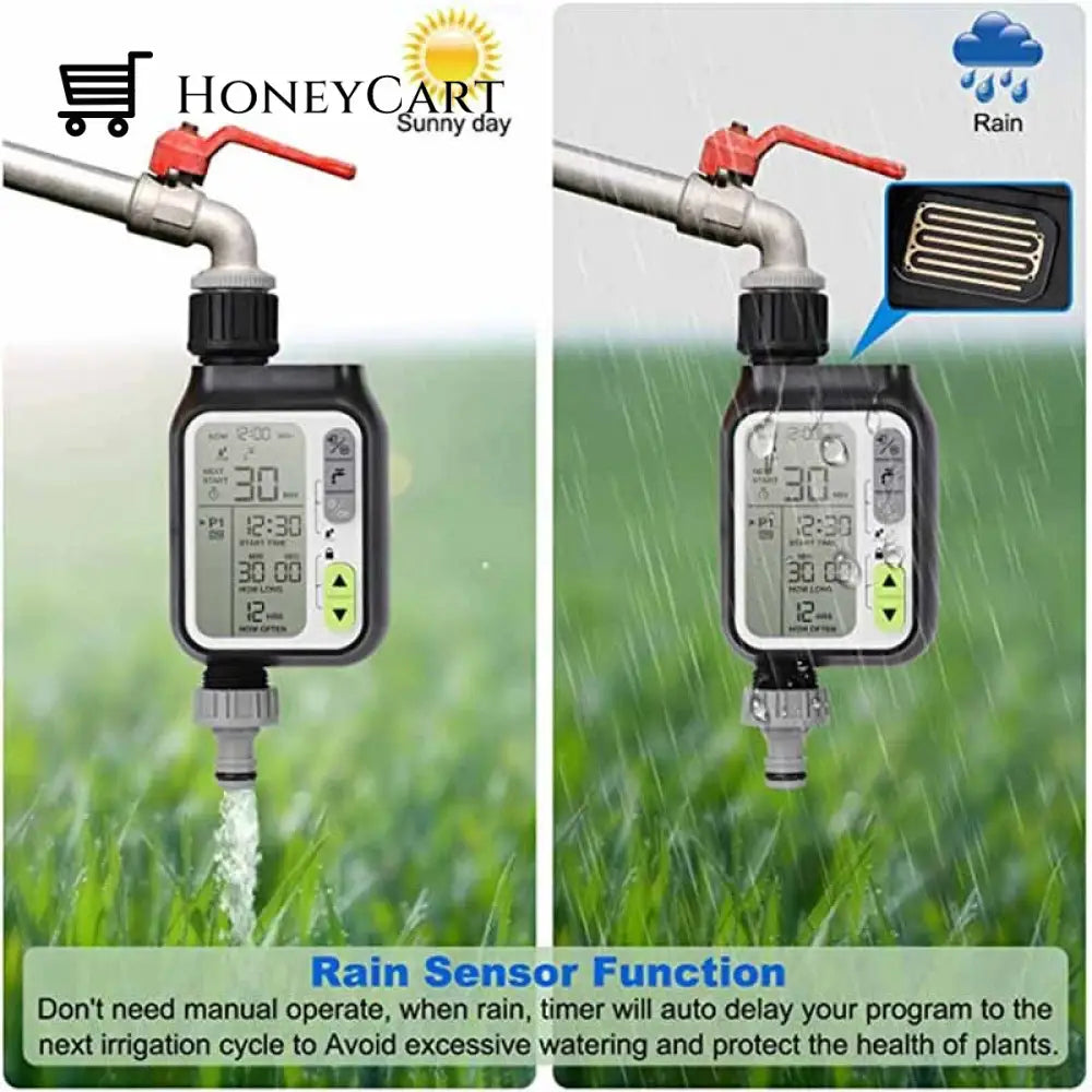 Automatic Garden Watering Timer Sensor Gardening