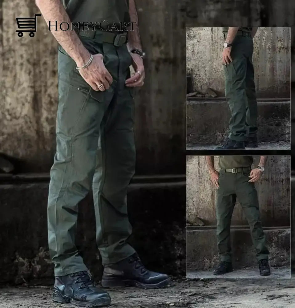Autumn Ripstop Waterproof Pants-For Male Or Female Green / Xs (28-30 Waist)