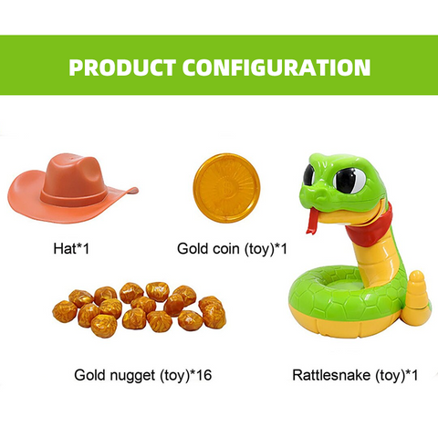 Electric Tricky and Scary Rattlesnake Toy
