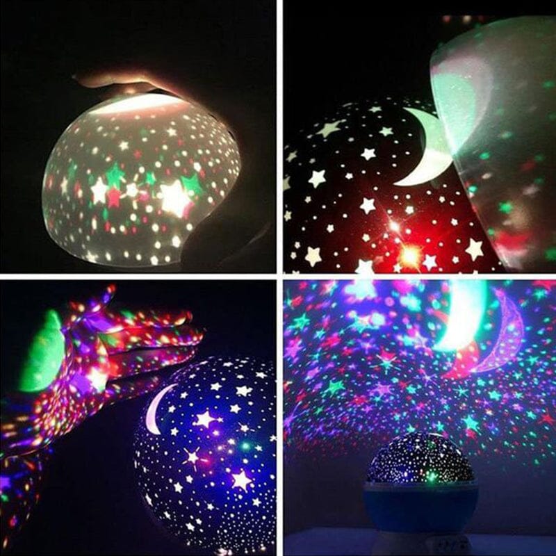 Galaxy Starry Night Light Projector for Kids
