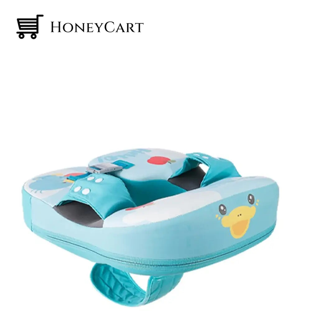 Baby Float Waist Swimming Rings - Child Toys Pu Duckbill Blue Aids