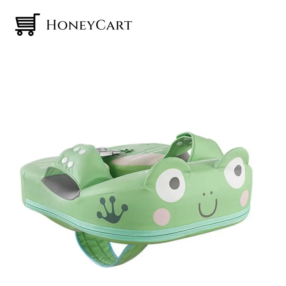 Baby Float Waist Swimming Rings - Child Toys Pu Green Frog Aids