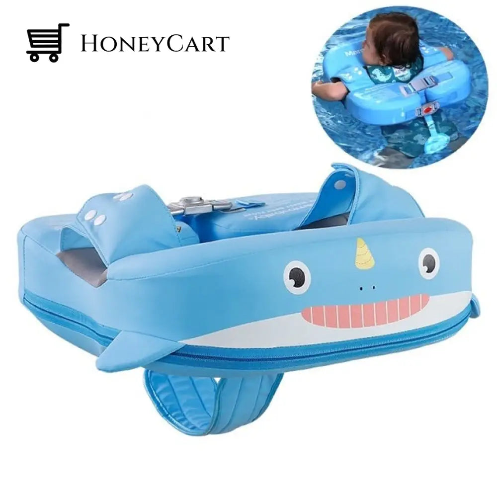Baby Float Waist Swimming Rings - Child Toys Pu Whale Aids