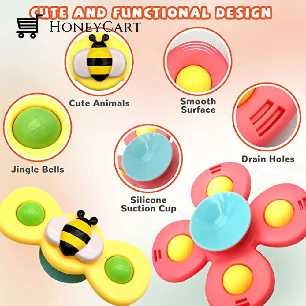 Baby Suction Spinner Set
