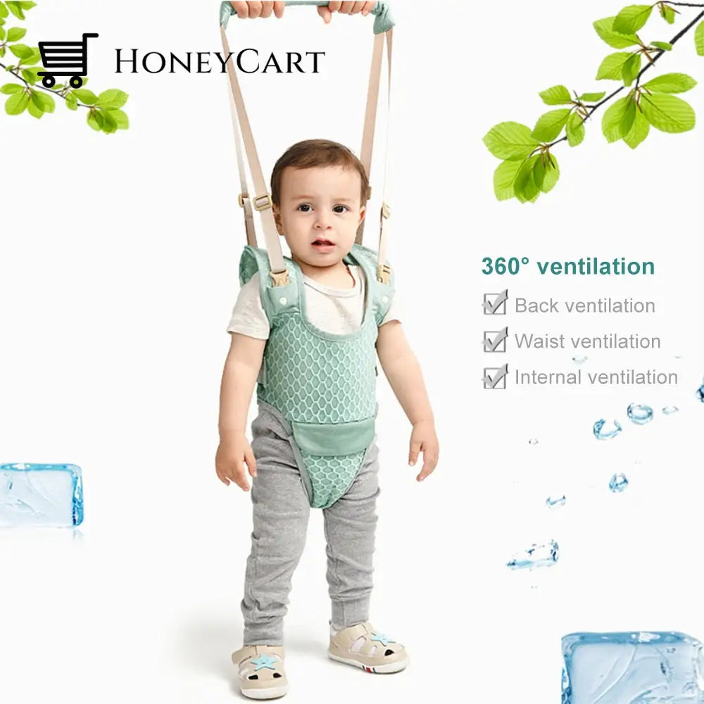 Baby Walker Sling Toddler Belt Backpack Children Kids Walking Learning Summer Activity Gear