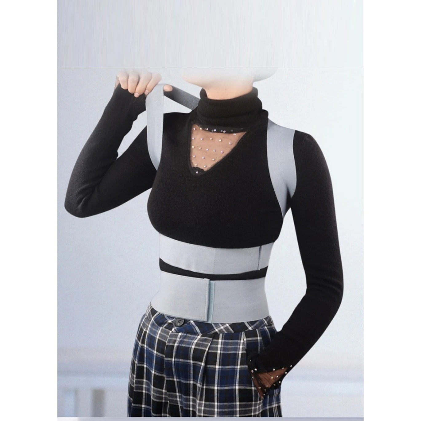 Invisible Scoliosis Brace Spine Belt Back Brace for Scoliosis Posture Correction Belt Back Brace for Scoliosis Adults