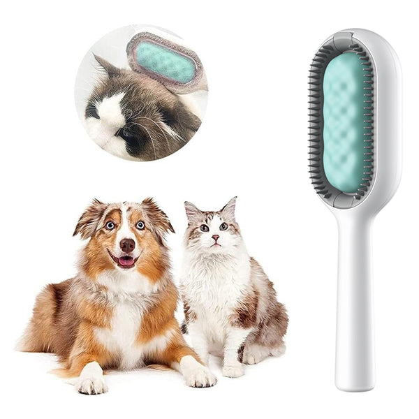 Multifunctional Pet Hair Removal Comb with Water Tank