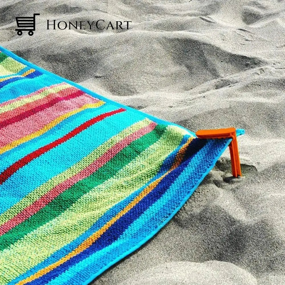 Beach Towel Holder Clips Towels