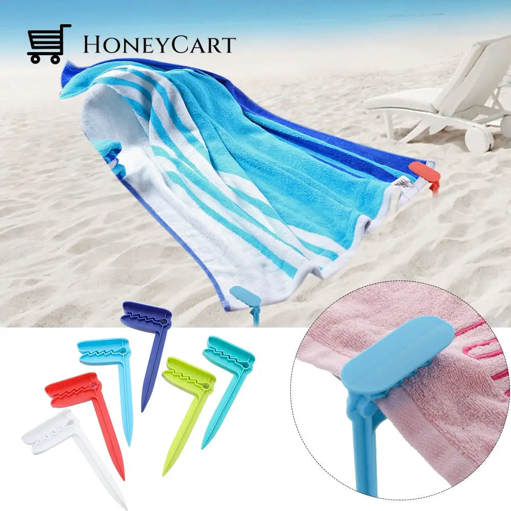 Beach Towel Holder Clips Towels