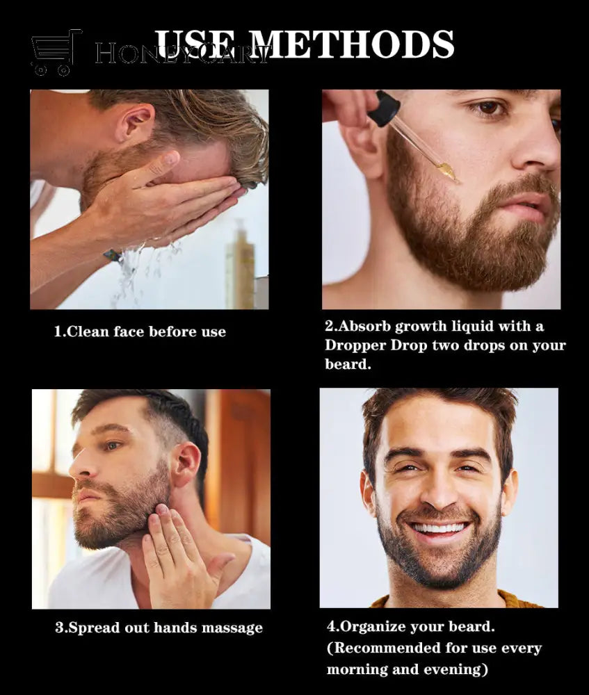 Beard Growth Organic Care Oil