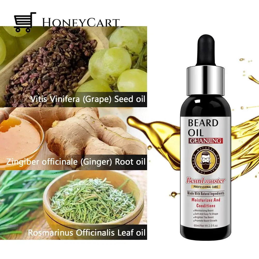 Beard Growth Organic Care Oil