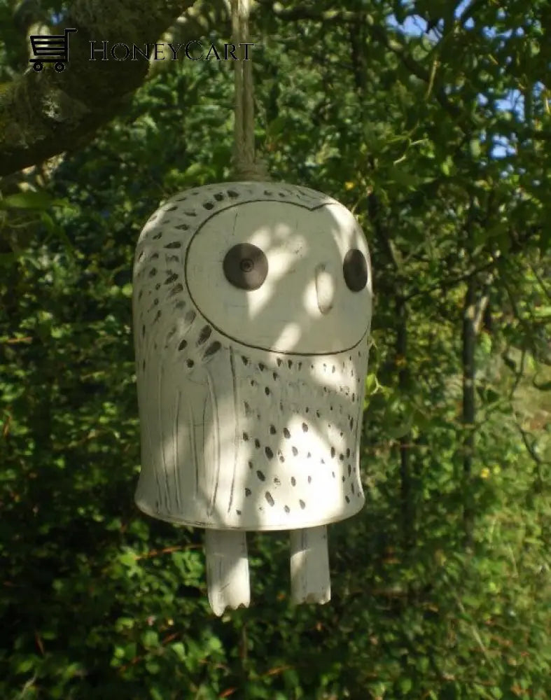 Beautiful Rustic Animal Wind Chimes Boho Handmade Garden Decor Gift Owl Tool