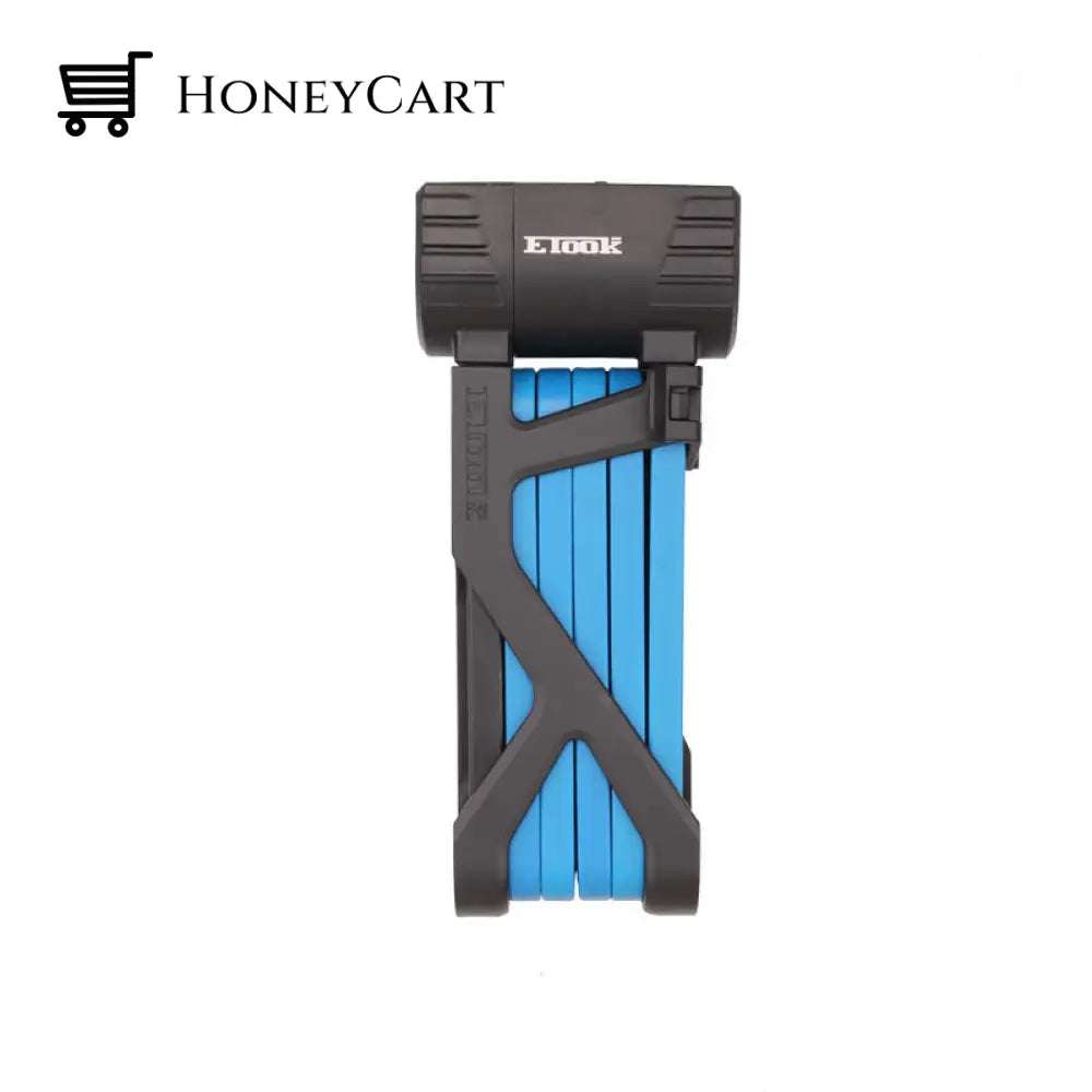 Bicycle Anti-Theft Lock Blue / Small Metal